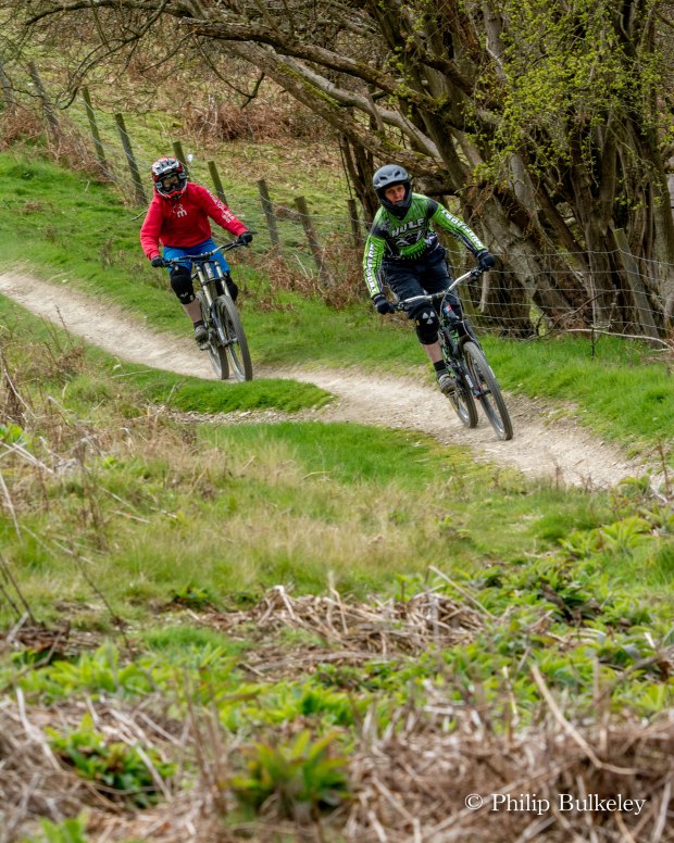 Female Mountain Biker