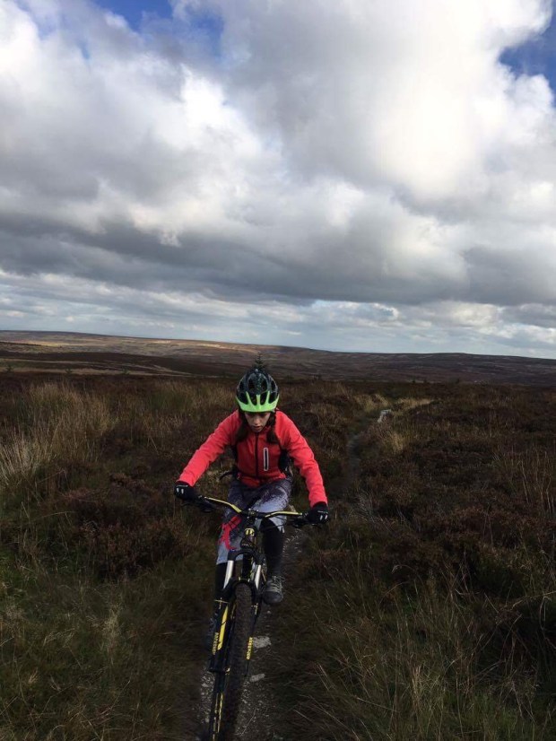 Female Mountain Biker