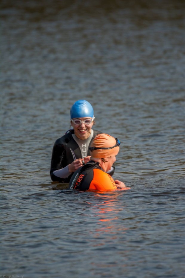 Swimming in Alderford Lake