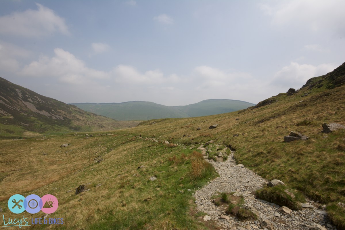 Walking up Cadair Idris