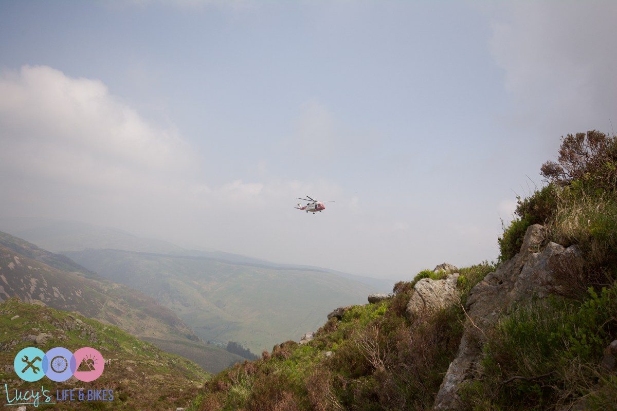 Coastguard at Cadair Idris