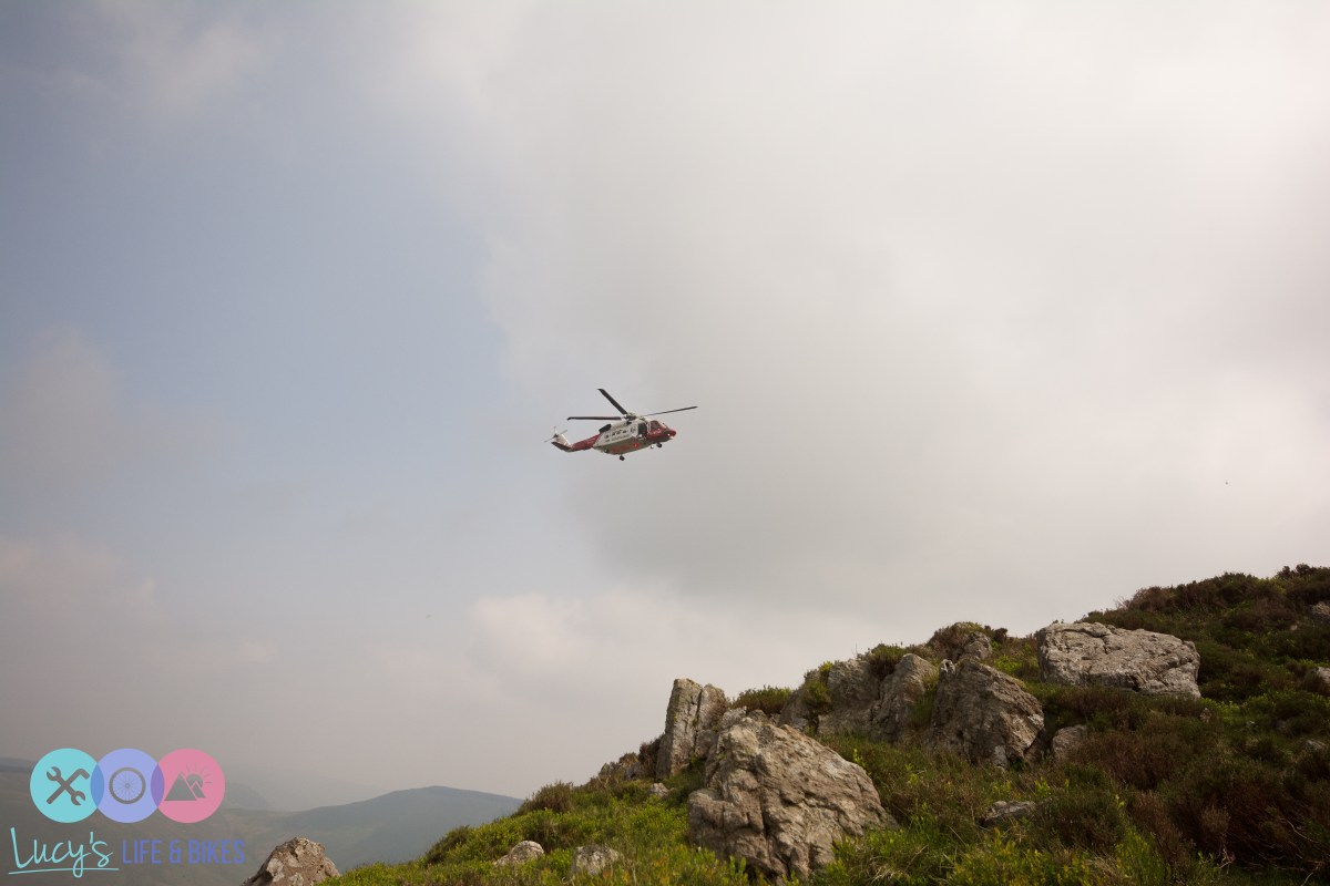 Coastguard at Cadair Idris