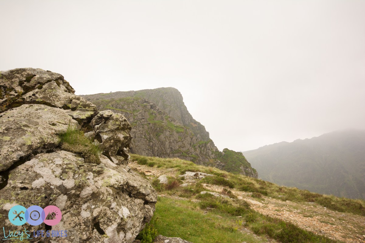 Walking up Cadair Idris