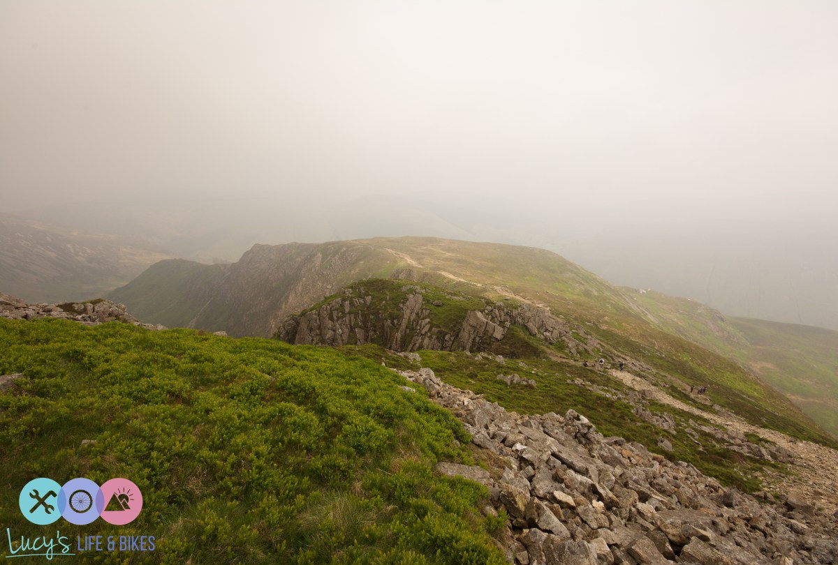 Walking up Cadair Idris