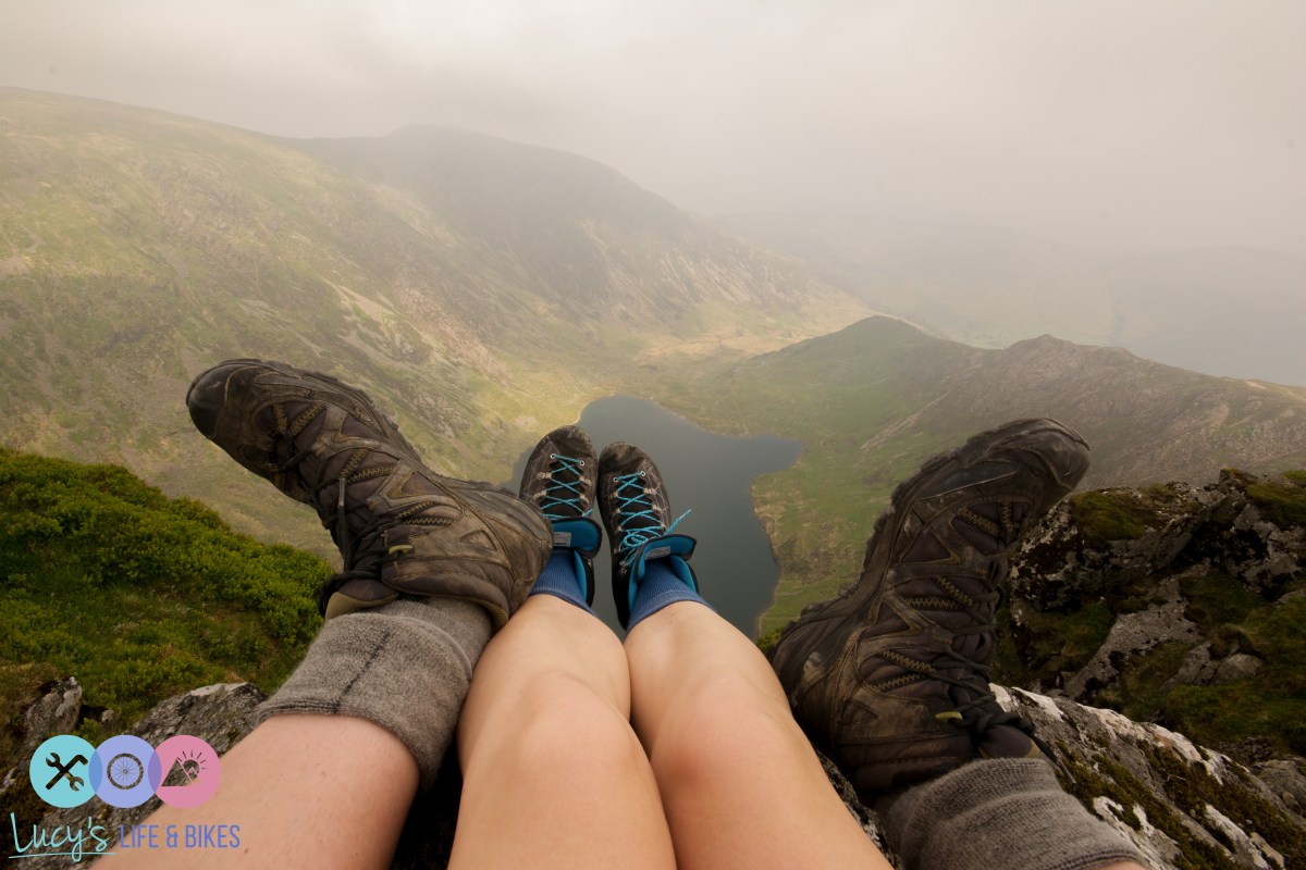 Walking up Cadair Idris, Wales
