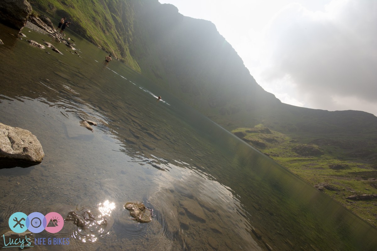 Wild Swimming in Llyn Cau, Cadair Idris