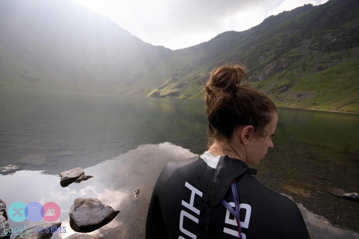 Wild Swimming in Llyn Cau, Cadair Idris