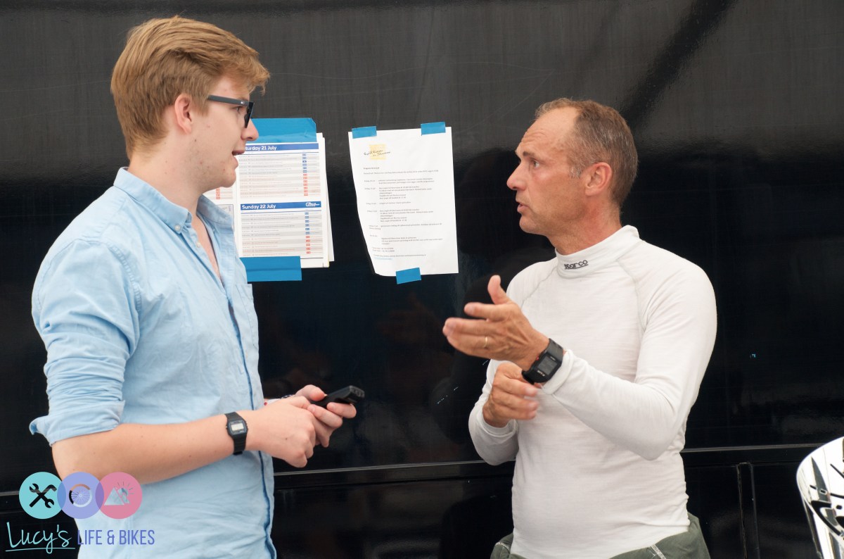 Rickard Rydell at Silverstone Classic