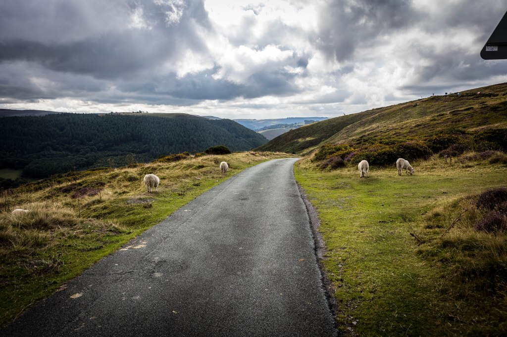 Landscape on top of the Old Shoe, Llangollen