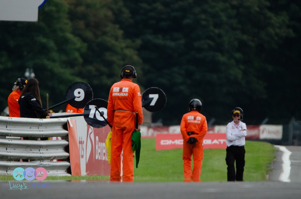 Marshals at Oulton Park